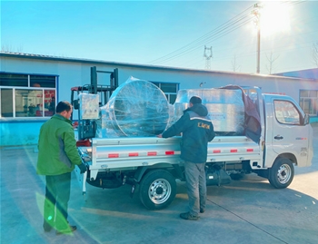700L立式、400L可傾，電加熱夾層鍋2臺(tái)發(fā)往安徽