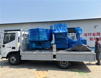 氣動鹽水注射機(jī)、外置料水?dāng)嚢杵?、立式電加熱煮鍋，發(fā)貨河南周口